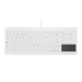 Contour Design Active Key Contour QuickClean Medical Keyboard IP68 Touchpad Compact Wired White UK C7412