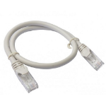 8WARE CAT6A Cable 0.5m (50cm) - Grey Color RJ45 Ethernet Network LAN UTP Patch Cord Snagless