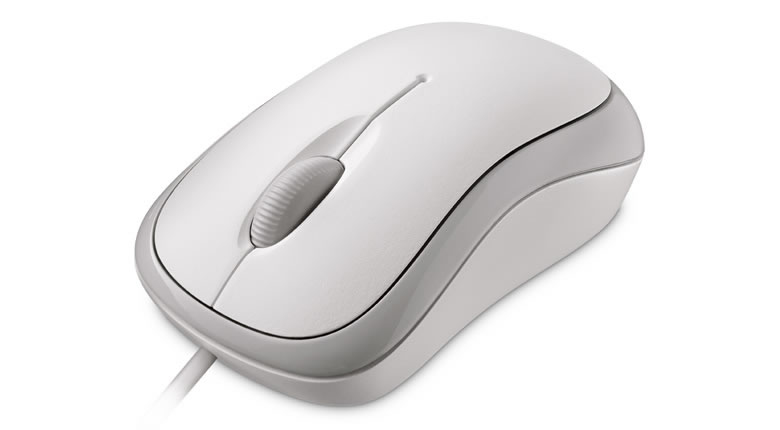 Image of Microsoft Basic Optical for Business mouse Ambidextrous USB Type-A...