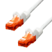 ProXtend CAT6 U/UTP CCA PVC Ethernet Cable White 2M