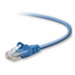 Belkin CAT5e Snagless Crossover Patch Cable 20 ft networking cable Blue 240" (6.1 m)