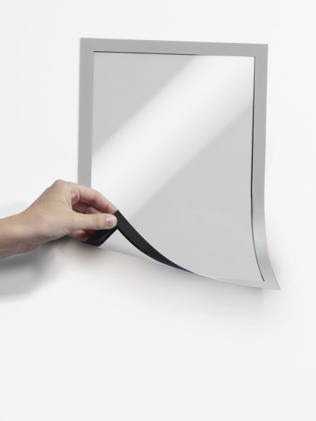 Durable Duraframe Magnetic A4 magnetic frame Silver