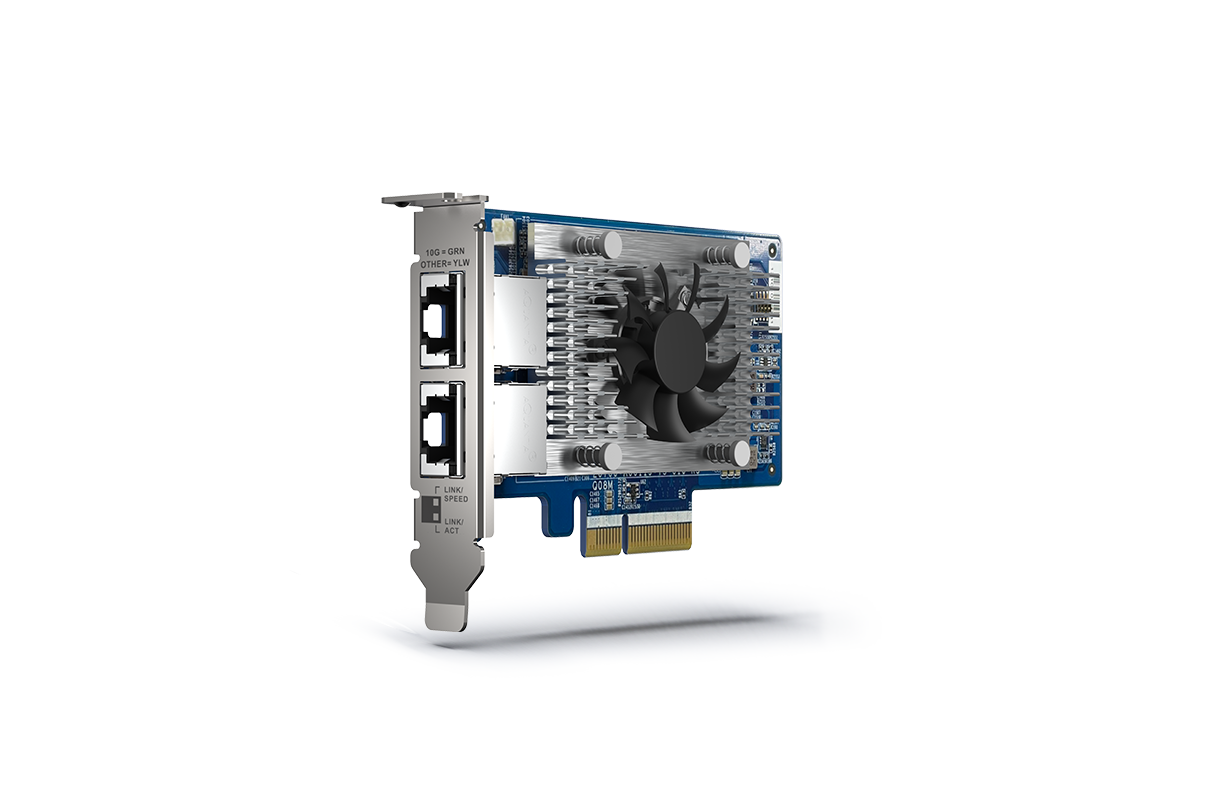 Image of QNAP QNAP QXG-10G2SF-X710 - Network adapter - PCIe 3.0 x8 low...
