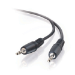 C2G 3.5 mm - 3.5 mm 3m M/M ljudkabel 3,5mm Svart