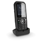 Snom M80 combiné de téléphone sans-fil dect Identification de l'appelant Noir