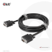 CLUB3D VGA Cable Bidirectional M/M 3m/9.84ft 28AWG