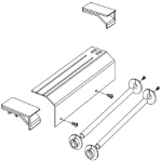 Intermec 1-040565-10 printer/scanner spare part