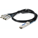AddOn Networks ADD-Q28CIS28IN-P3M fibre optic cable 3 m QSFP28 4x QSFP28 Black