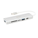 Tripp Lite U460-002-2AM-C1 laptop dock/port replicator USB 3.2 Gen 1 (3.1 Gen 1) Type-C Silver