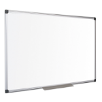 Bi-Office Maya Enamel Whiteboard Aluminium Framed