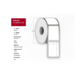 Capture CA-800262-205 printer label