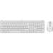 Logitech MK950 Signature Slim keyboard Mouse included RF Wireless + Bluetooth QWERTZ German Graphite, White