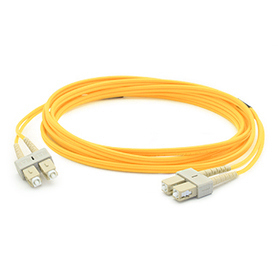 Image of Titan 9-DX-SC-SC-5-YW fibre optic cable 5 m OS2 Yellow