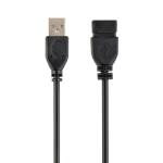 Gembird CCP-USB2-AMAF USB cable USB 2.0 150 m USB A Black