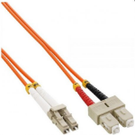 Mercodan 40400037 InfiniBand/fibre optic cable 5 m LC SC Orange