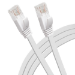 Maplin RJ45 CAT6 UTP Flat Ethernet LAN Cable - White - 1m