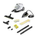 Kärcher SC 4 EasyFix IRON Cilinder-stoomreiniger 0,8 l 2000 W Zwart, Wit