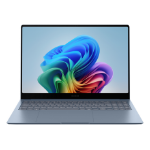 Samsung Galaxy Book6 Edge Copilot+ PC Snapdragon X2E-88-100 Netbook 40.6 cm (16") Touchscreen WQXGA+ 16 GB LPDDR5x-SDRAM 512 GB eUFS Wi-Fi 7 (802.11be) Windows 11 Home Grey, Blue German