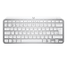 Logitech MX Keys Mini teclado RF Wireless + Bluetooth QWERTY Internacional de EE.UU. Plata, Blanco