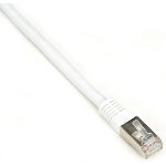 Black Box CAT6 S/FTP 0.3m networking cable White 11.8" (0.3 m) S/FTP (S-STP)