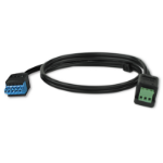 Extron ASA 131 audio cable 0.6 m Black
