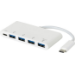 eSTUFF ES623007WH interface hub USB 3.2 Gen 1 (3.1 Gen 1) Type-C 5000 Mbit/s White