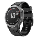 Garmin EU Product - Instinct 2X Solar Silicone Watch Band - Black