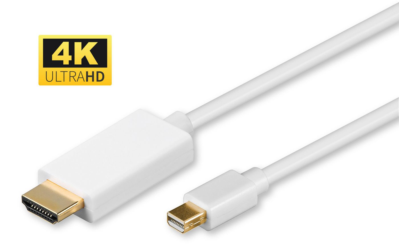 Microconnect MDPHDMI2-4K video cable adapter 2 m Mini DisplayPort HDMI