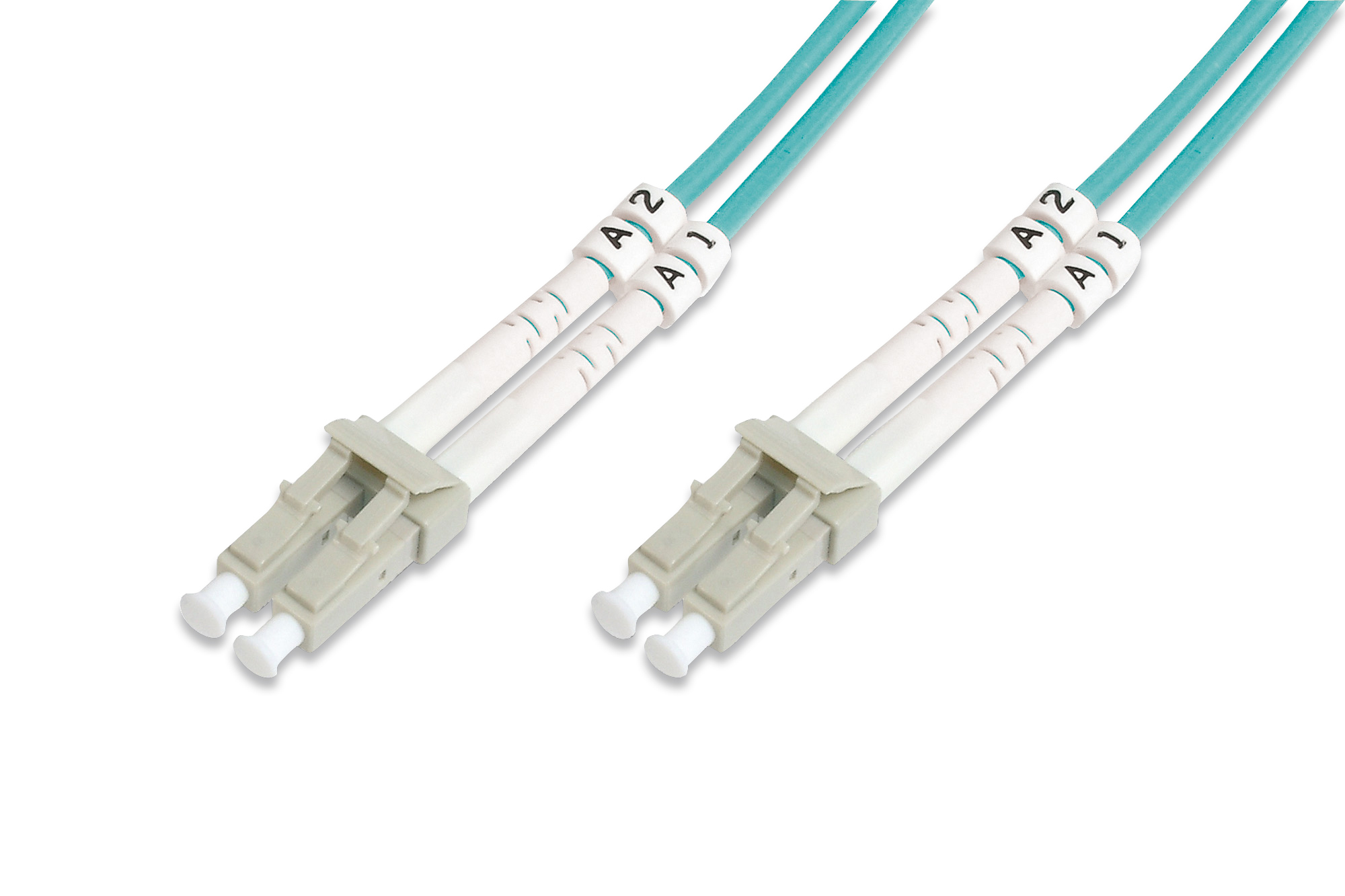 Digitus Fiber Optic Multimode Patch Cord, OM 3, LC / LC