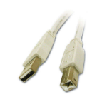 C2G 5m USB 2.0 A/B Cable USB cable 196.9" (5 m) USB A USB B White