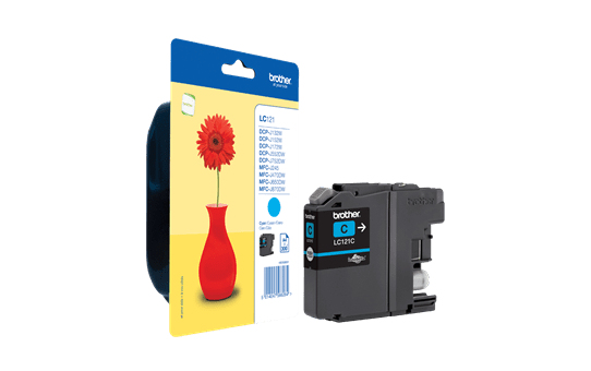 Brother LC121C Inkjet Cartridge Cyan LC121C