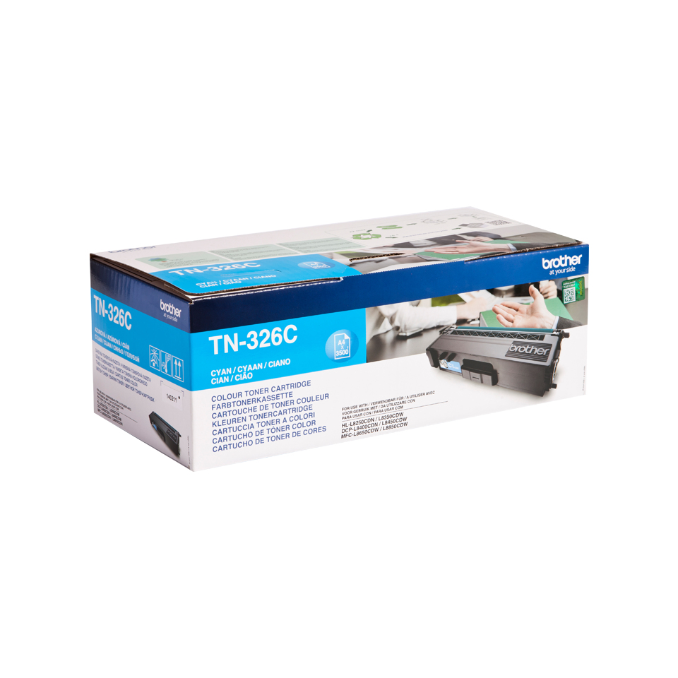 Brother TN-326C Toner Cartridge High Yield Cyan TN326C