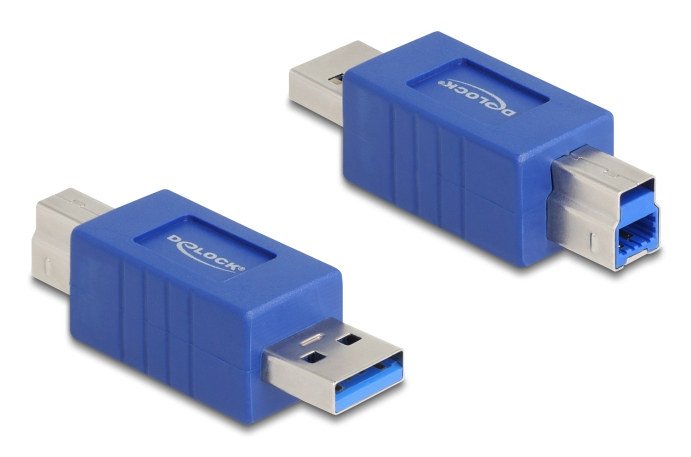 EU Product - Adapter 5Gbps USB A Stecker zu B Stecker gekreuzt thumbnail