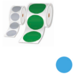 Brother LTZ1M025FPEL self-adhesive label Circle Light Blue