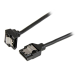 StarTech.com 6in Latching Round SATA to Right Angle SATA Serial ATA Cable