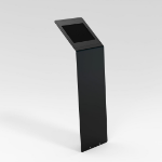 Bouncepad Wing Lite | Apple iPad 8th & 9th Gen 10.2 (2020 - 2021) | Black | Exposed Front Camera and Home Button