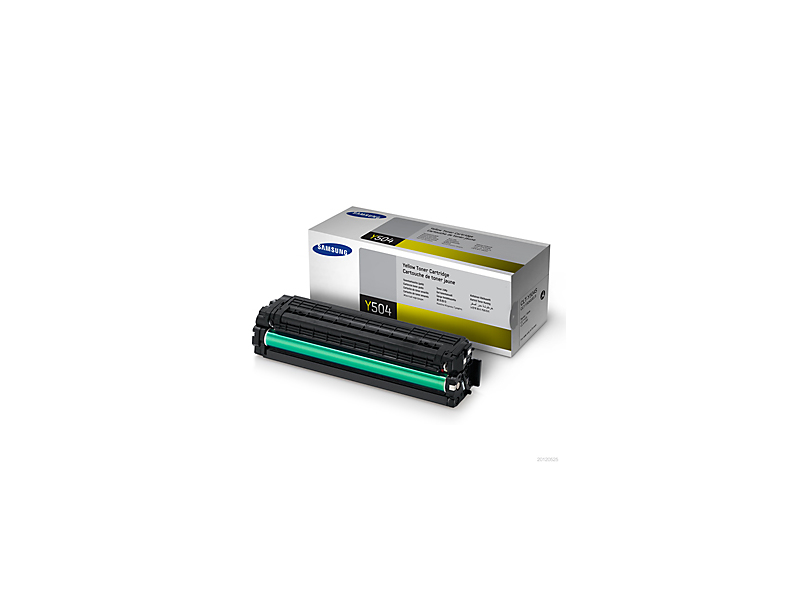 Samsung CLT-Y504S/ELS/Y504 Toner Cartridge yellow. 1.8K Pages ISO/IEC