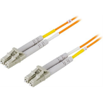 Deltaco LCLC-20M InfiniBand/fibre optic cable 2x LC OM1 Orange