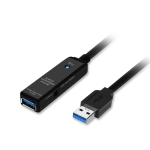 Siig JU-CB0D11-S1 USB cable USB 3.2 Gen 1 (3.1 Gen 1) 984.3" (25 m) USB A Black