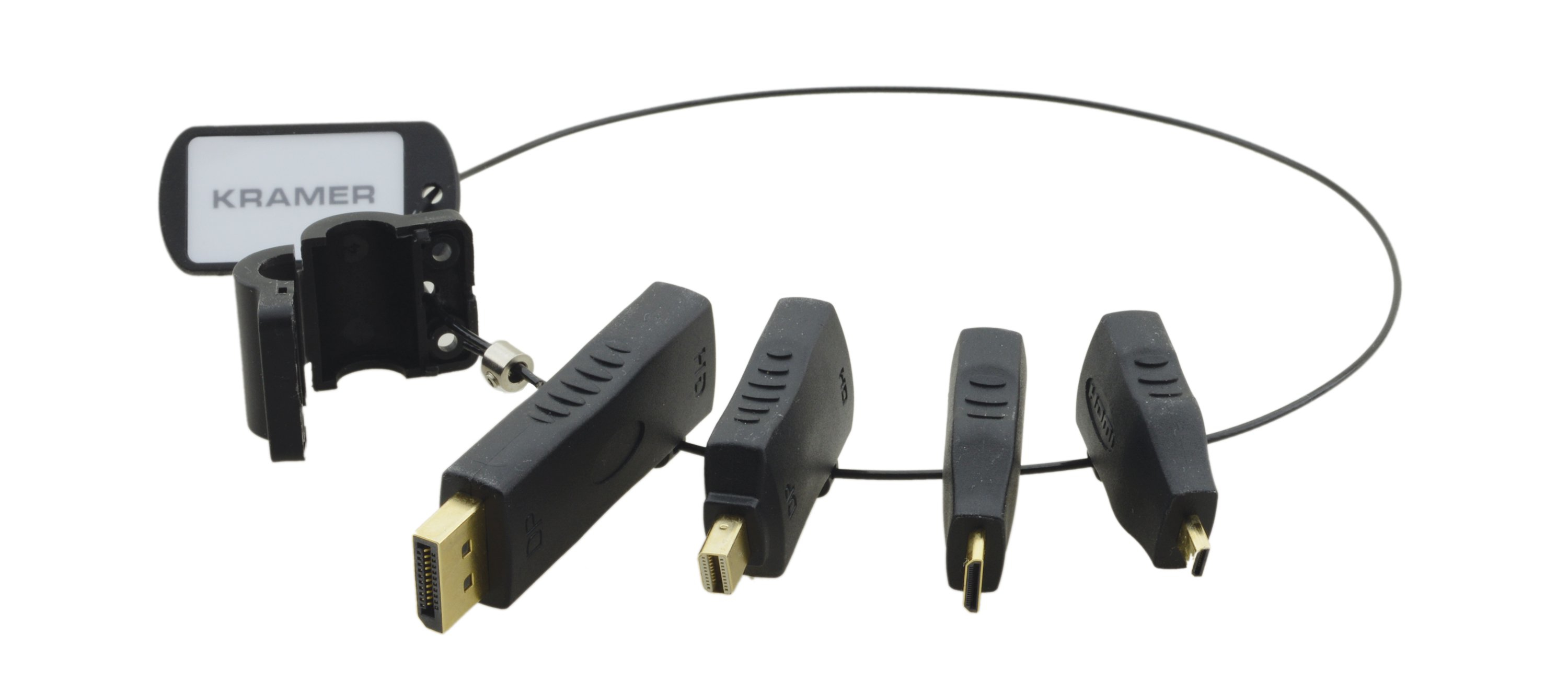 Image of Kramer Electronics AD-RING-2 cable gender changer Black