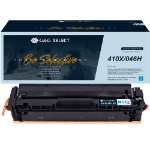 G&G Image 21163 Toner cartridge cyan, 5K pages (replaces Canon 046H HP 410X/CF411X) for Canon LBP-653/HP Pro M 452