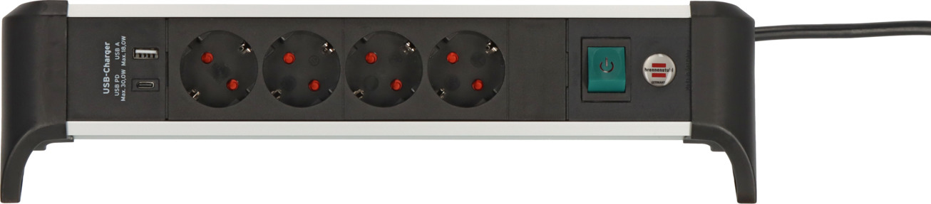 Brennenstuhl 1391040420 power extension 1.8 m 4 AC outlet(s)...