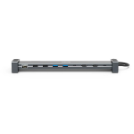 Hama Connect2Office Basic Bedraad USB 3.2 Gen 1 (3.1 Gen 1) Type-C Antraciet, Grijs