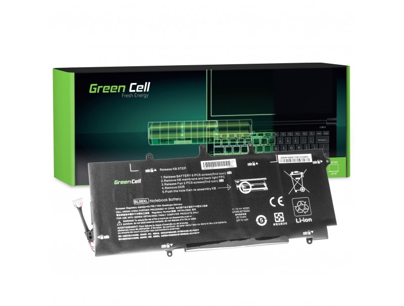 EU Product - Battery for HP EliteBook Folio 1040, G1 etc. 3100mAh, 11.1V thumbnail