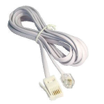 Cables Direct 88BT-210 telephone cable 10 m White