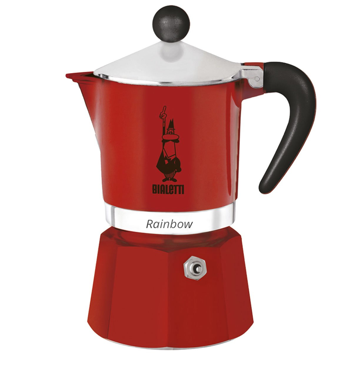 Image of Bialetti Rainbow - 0.27 L - Aluminum - Thermoplastic - Red - 220...
