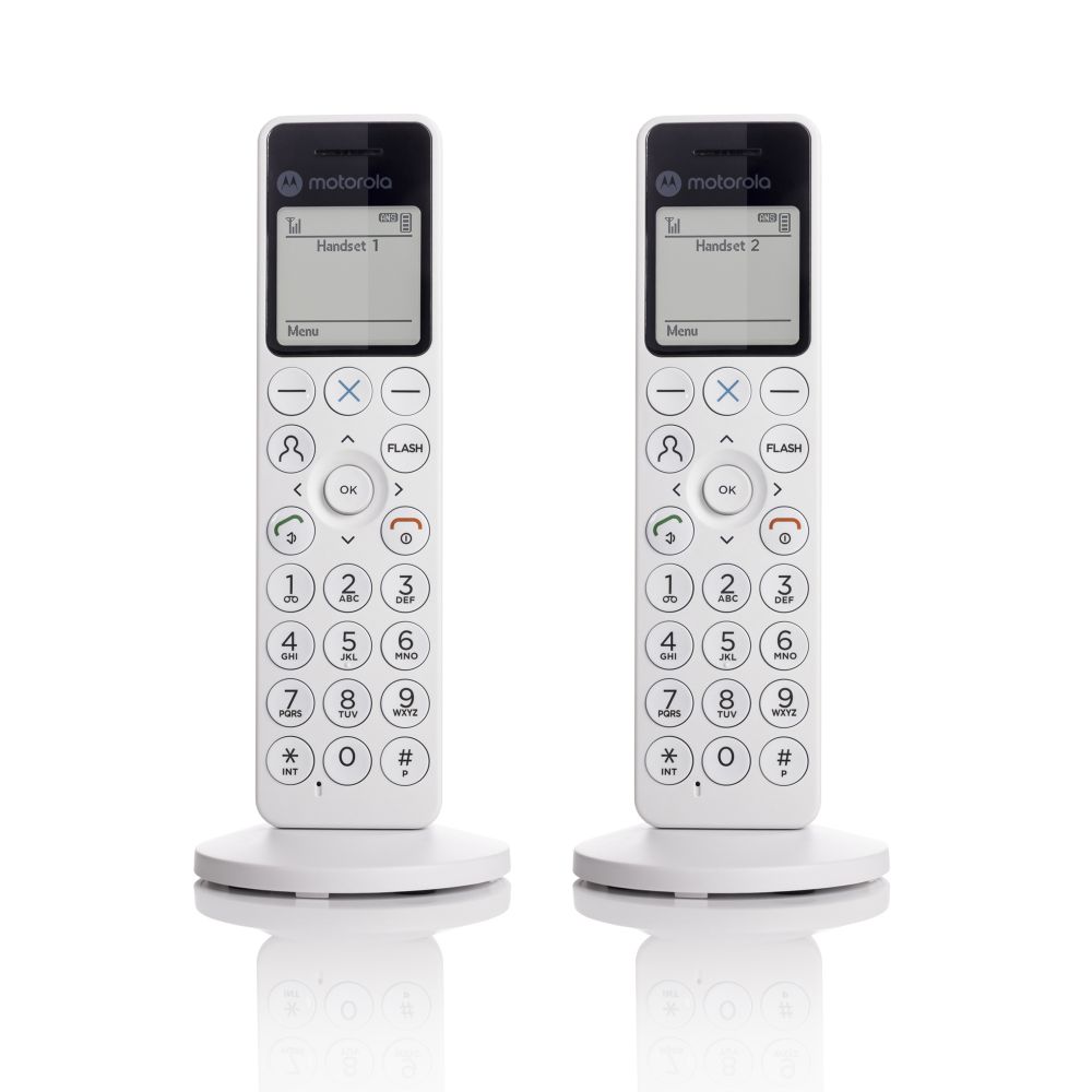 Motorola DOT412 Twin Digital Cordless Telephone with Answering Machine