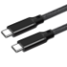 JLC T53 Braided Type C (Male) to Type C (Male) Cable – 2M – Black