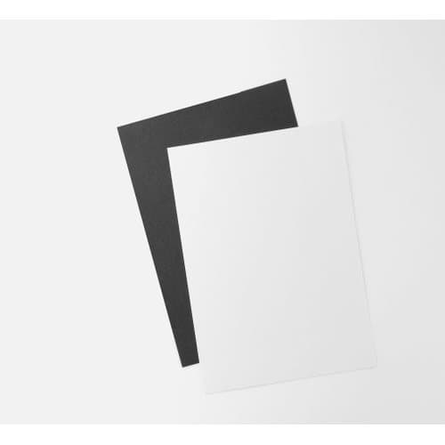 GBC LeatherGrain Binding Covers 250gsm A5 Black (100)