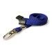 Digital ID 10mm Recycled Plain Navy Blue Lanyards with Metal Lobster Clip (Pack of 100)
